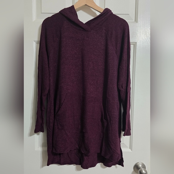 Cupio Tops - Cupio Deep Purple Knit Top
